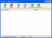 AAC to MP3 Converter 1.2