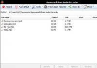 Apowersoft Free Audio Recorder 3.0.7