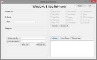 Win 8 App Remover 0.35