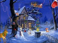 Christmas Fantasy Screensaver