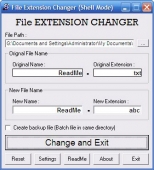 File Extension Changer 3.3.1