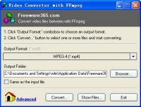 Video Converter with FFmpeg 1.1