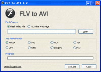 FLV to AVI 1.2