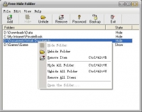Free Hide Folder 3.2