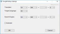 GoogleHotkeys 0.4.0