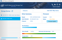 Intel Memory and Storage Tool 2.5
