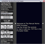 The Manual Works Prompter 5.4