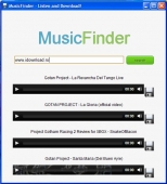 MusicFinder 0.1