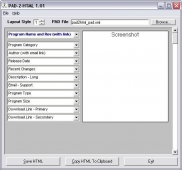 PAD-2-HTML 1.05