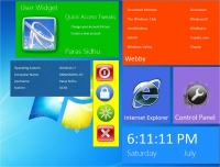 Windows 8 UI Widgets in Windows 7