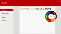 Text2PDF for Windows 8