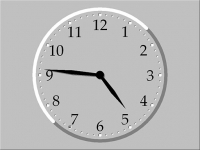 Theme Clock-7 Screensaver 1.0
