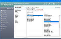 TheSage English Dictionary and Thesaurus 7.64