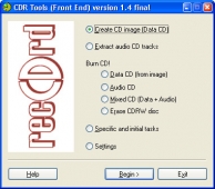 CDR Tools Front End