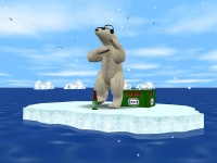 Arctic Bear Screensaver