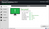 Diyusof Antivirus 2014 4.0.0.14