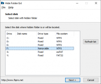 Hide Folder Ext 2.2.1