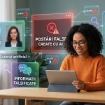 postări fake făcute cu AI: pozele, informațiile și știrile false