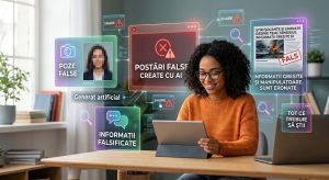 postări fake făcute cu AI: pozele, informațiile și știrile false